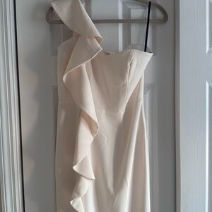 Laundry ivory cream formal evening dresss